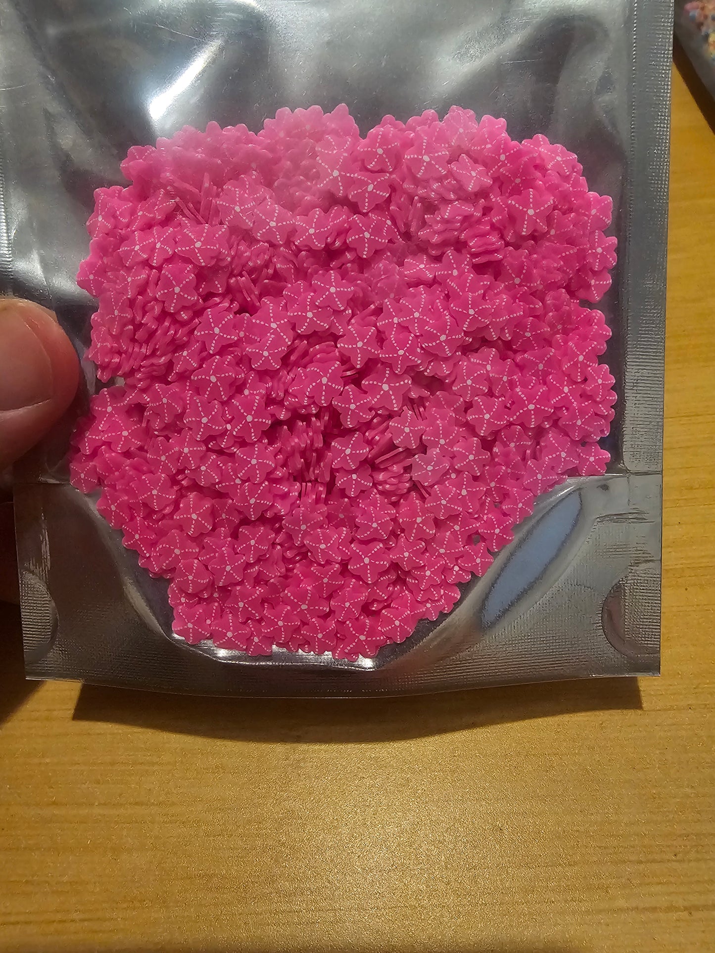 #573 PInk Flower Pieces