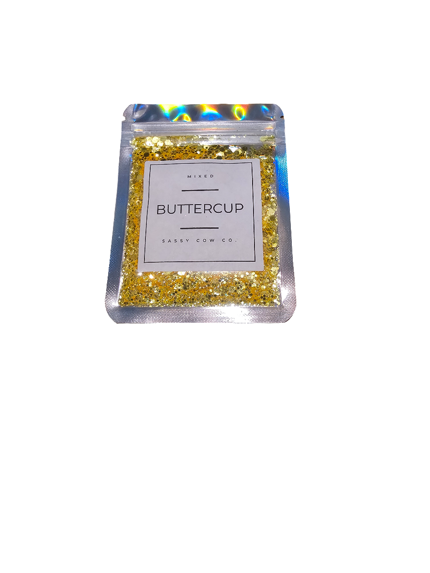 #635 ButterCup Chunky Glitter
