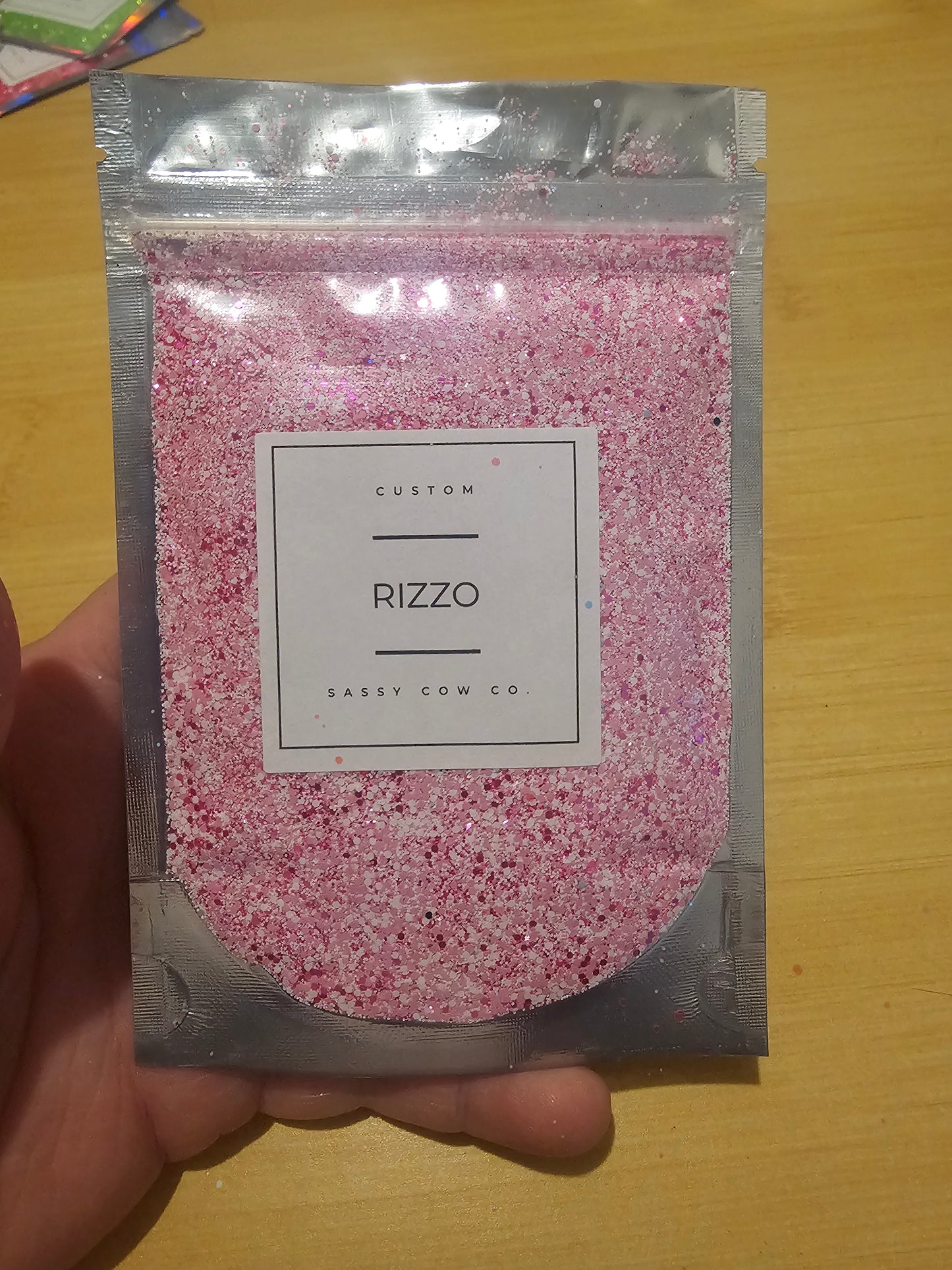 #587 Rizzo Chunky Glitter