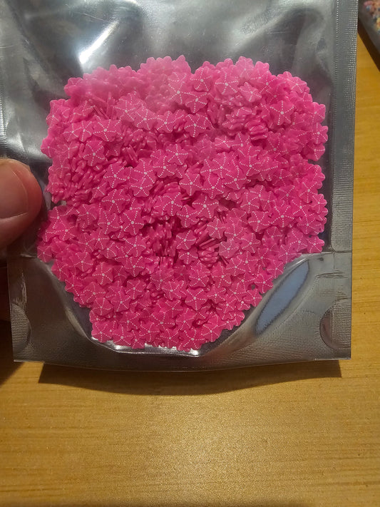 #573  PInk Flower Pieces