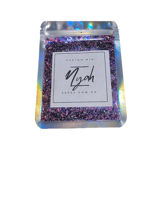 #630  Nyah Chunky Glitter