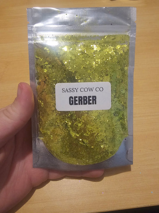 #578 Gerber Chunky Glitter