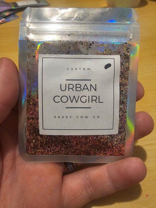 #598 Urban Cowgirl Chunky Glitter