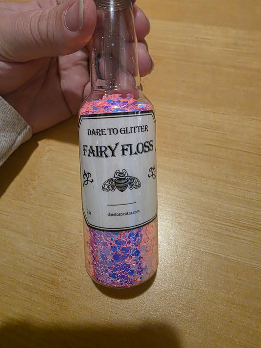 #865Fairy Floss Chunky Glitter