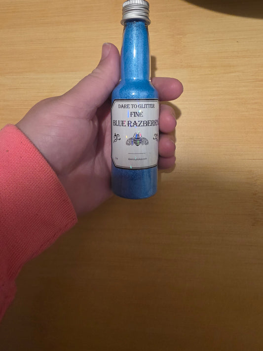 #989 blue razberry fine glitter