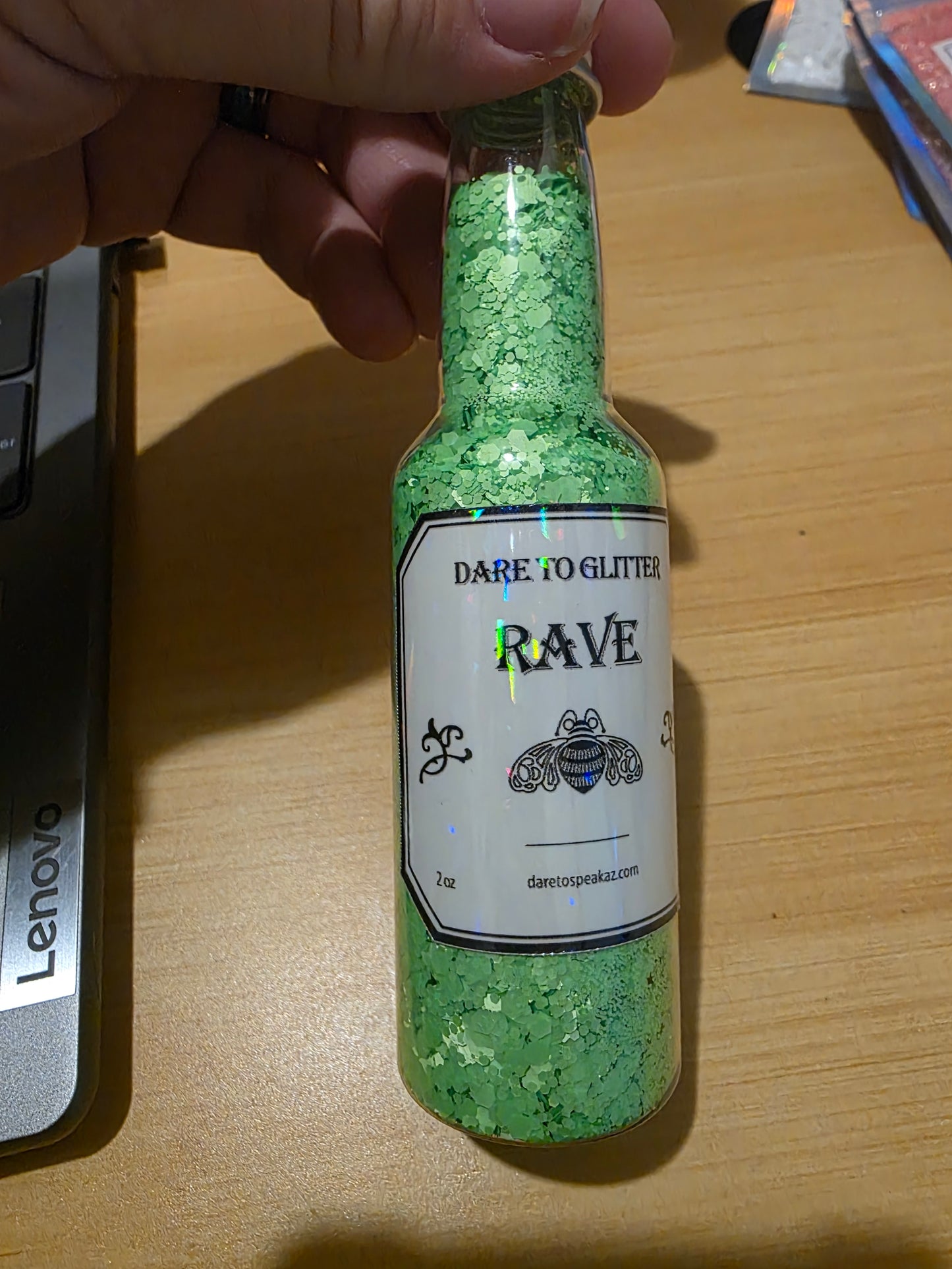 #876 Rave Chunky Glitter