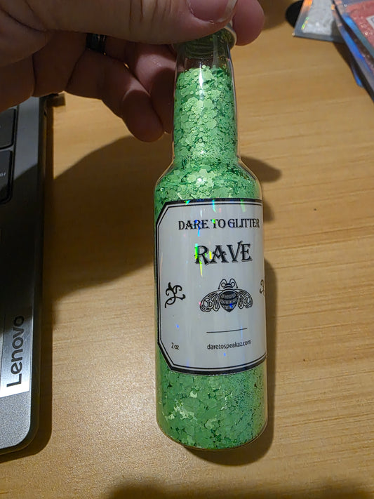 #876 Rave Chunky Glitter