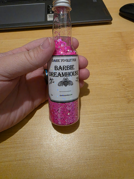 #844 Barbie DreamHouse Chunky Glitter