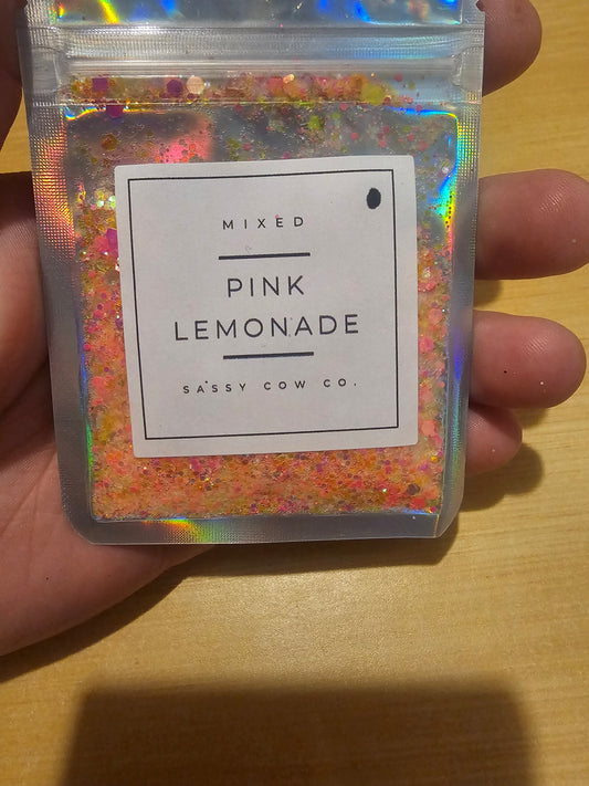 #612 Pink Lemonade Chunky Glitter