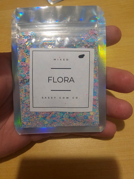 #613 Flora Chunky Glitter