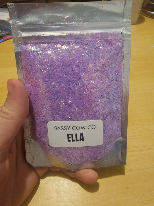 #590  Ella Chunky Glitter