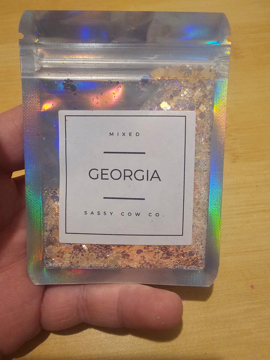 #583 Georgia Chunky Glitter