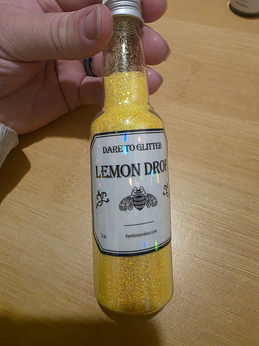 #862 Lemon drop Fine Glitter