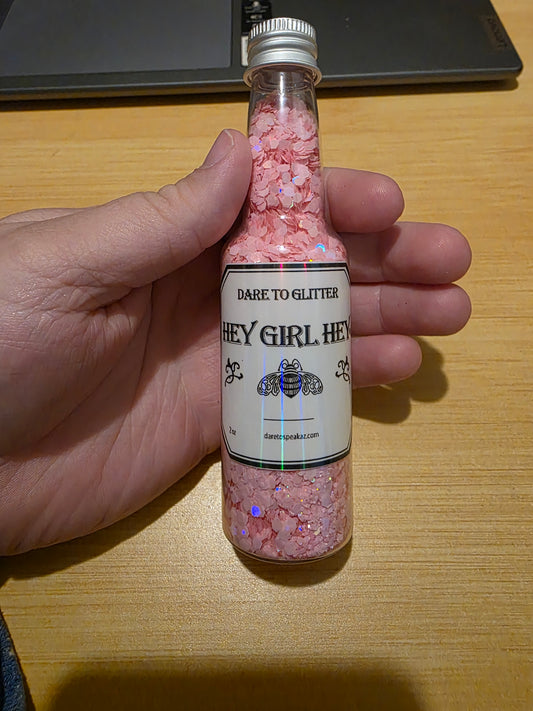 #829 Hey Girl Hey Chunky Glitter