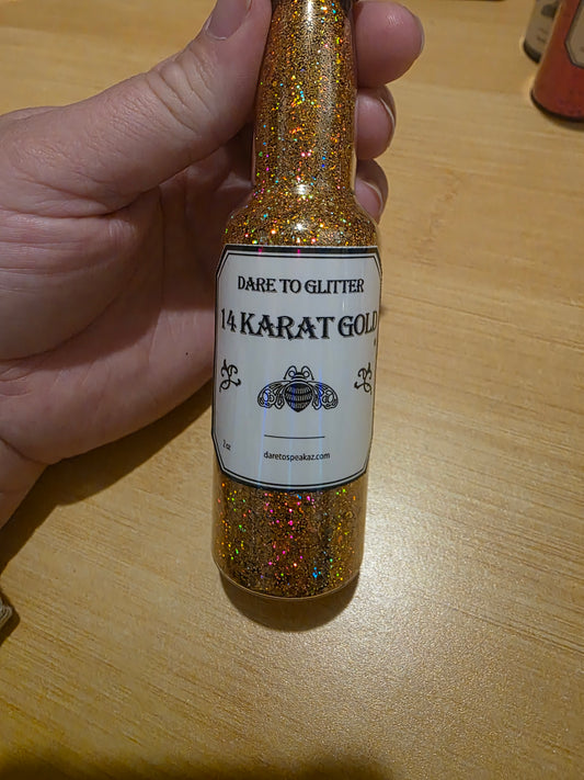 #863 14 Karat Gold Fine Glitter