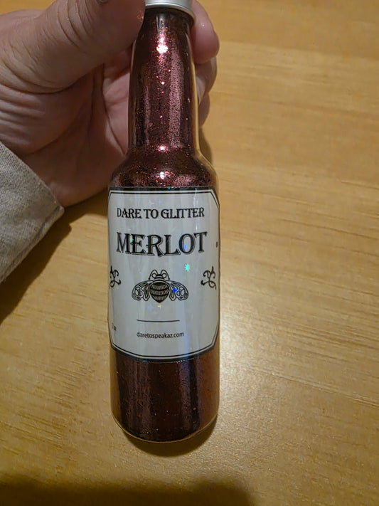 #864 Merlot Fine Glitter