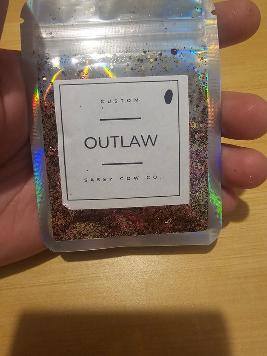#611 Outlaw Chunky Glitter